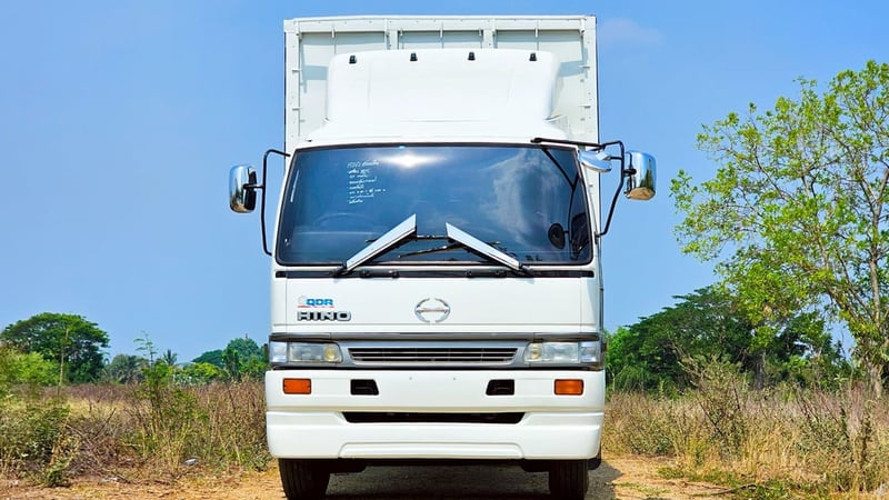 "6ล้อ Hino สมอเงิน ยาว.7.20 กระบะคอกเป๊บน้ำ 