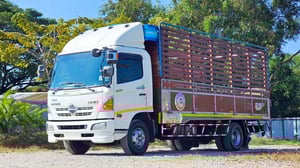 ♦️6 ล้อคอก HINO FC9J 145 แรงม้า ปี 57 ♦️