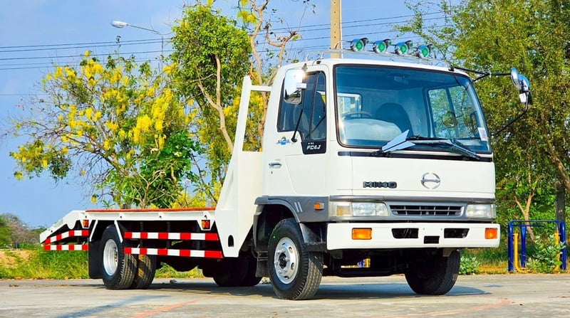 HINO FC 140แรงม้า รถบรรทุก 6ล้อ ท้ายลาด ปี1997