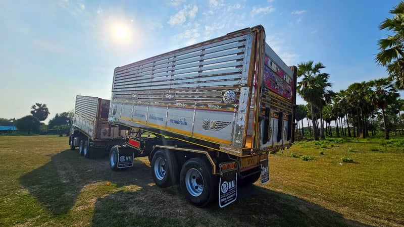 HINO FM 380แรงม้า รถบรรทุก 10ล้อ พ่วงแม่ลูก ปี2024