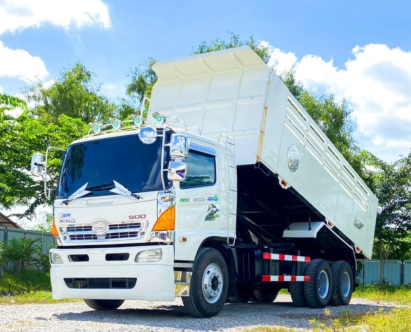 10ล้อดัมพ์ HINO FM1J 260 แรงม้า ปี 2549