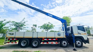 12 ล้อติดเครน ISUZU FVM 300 ปี 55