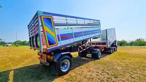 12 ล้อพ่วง HINO FM1J 260 กระบะซุ่นชัย