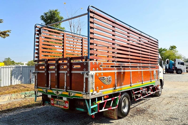 ♦️6 ล้อคอก HINO FC9J 145 แรงม้า ปี 57 ♦️