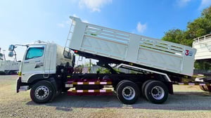 HINO FM 344แรงม้า รถบรรทุก 10ล้อ พ่วงแม่ลูก ปี2021