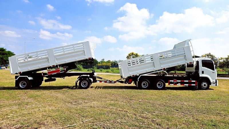 ISUZU FRR 210แรงม้า รถบรรทุก 10ล้อ ดั้มพ์ ปี2020