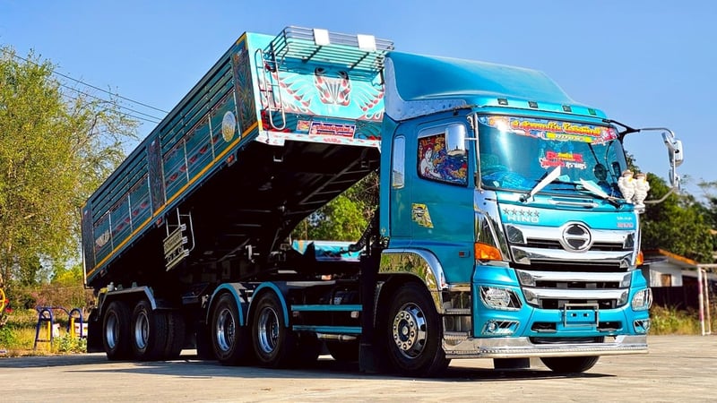 HINO FM 380แรงม้า รถบรรทุก 10ล้อ ดั้มพ์ ปี2019