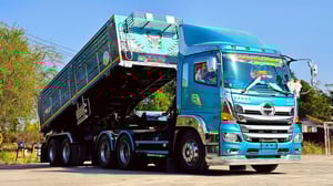 HINO FM 380แรงม้า รถบรรทุก 10ล้อ ดั้มพ์ ปี2019