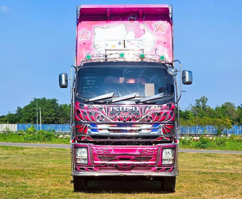 ISUZU FXZ 360แรงม้า รถบรรทุก 10ล้อ พ่วงแม่ลูก ปี2019