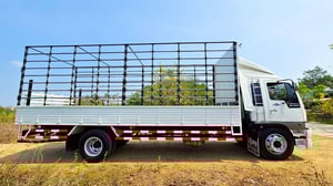 6ล้อ hino สมอเงิน ยาว.7.20 กระบะคอกเป๊บน้ำ 