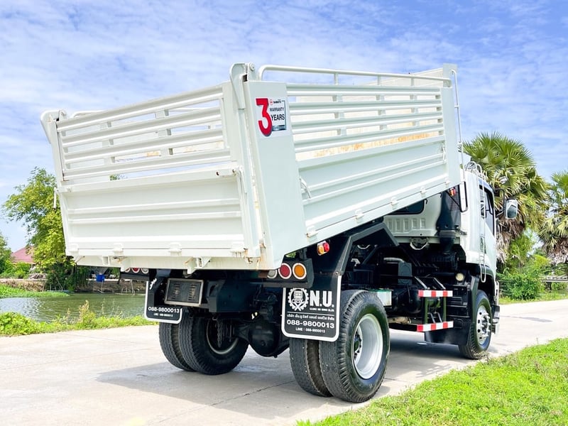 6 ล้อดัมพ์ SMM  ISUZU FTR 240 แรงม้า ปี 2563