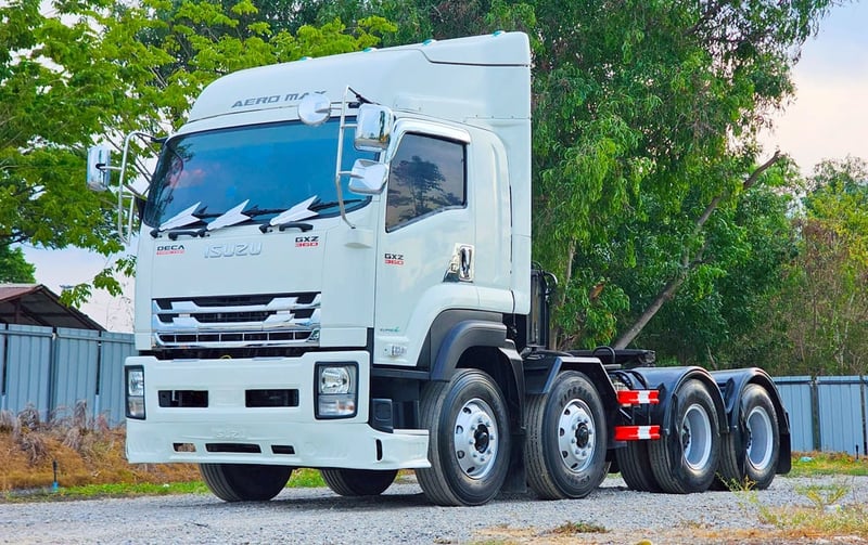 ISUZU GXZ 360แรงม้า รถบรรทุก 12ล้อ หัวลาก เฉพาะหัว ปี2014