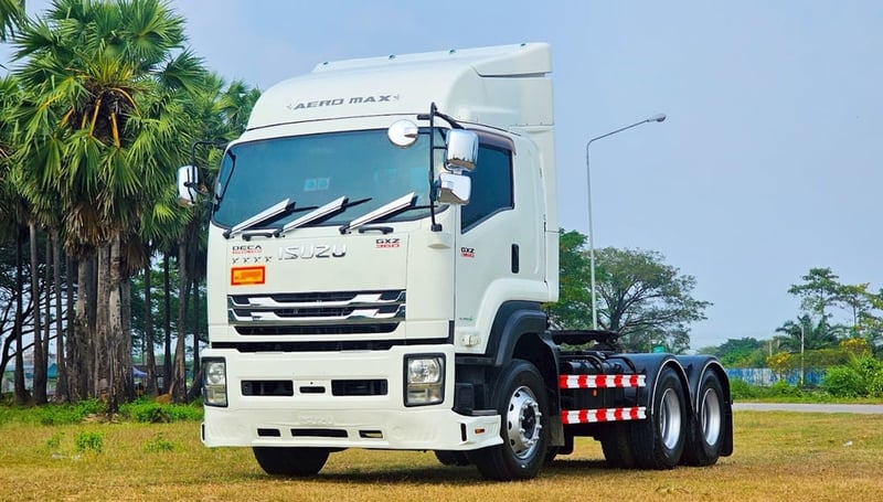 ISUZU GXZ 360แรงม้า รถบรรทุก 10ล้อ หัวลาก เฉพาะหัว ปี2018