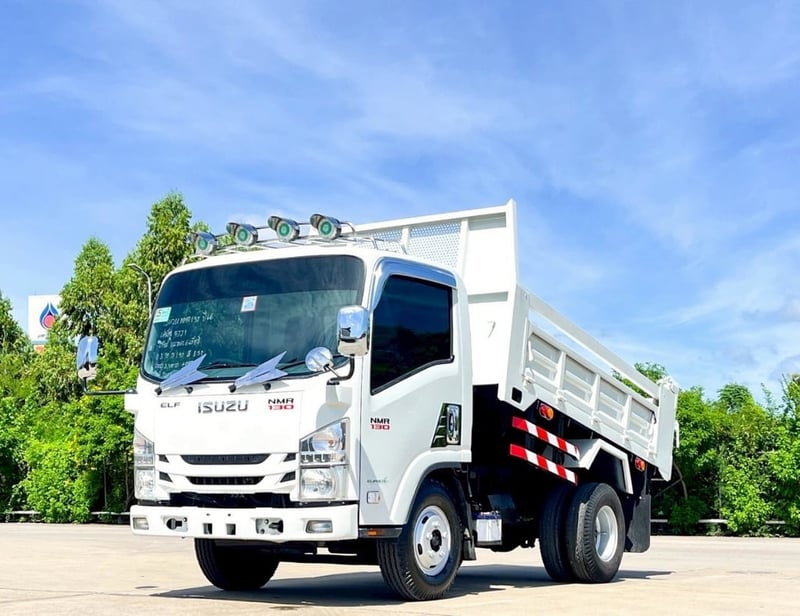 6 ล้อดัมพ์ ISUZU NMR 130 แรงม้า ปี 2565