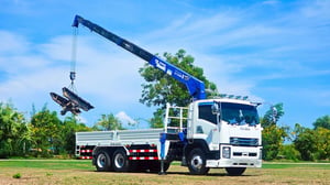10 ล้อติดเครน ISUZU FVM 240แรงม้า ปี59