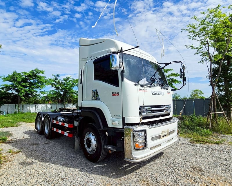 ISUZU GXZ 360แรงม้า รถบรรทุก หัวลาก 10ล้อ หัวลาก เฉพาะหัว ปี2022 ISUZU GXZ 360แรงม้า รถบรรทุก หัวลาก 10ล้อ หัวลาก เฉพาะหัว ปี2022