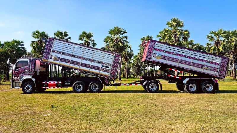  รถพ่วง ISUZU FXZ 360 แรงม้า ปี 2562