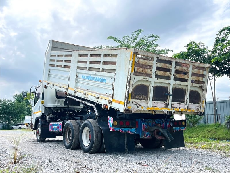 10ล้อดัมพ์ ISUZU FRR 210 แรงม้า ปี 2563 มีระบบลากลูก