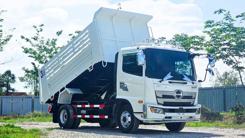 HINO FC 210แรงม้า รถบรรทุก 6ล้อ ดั้มพ์ ปี2022 HINO FC 210แรงม้า รถบรรทุก 6ล้อ ดั้มพ์ ปี2022