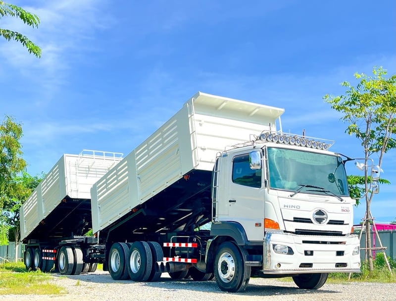 รถพ่วง HINO VICTOR FM2P 380 แรงม้า ปี 2561 รถพ่วง HINO VICTOR FM2P 380 แรงม้า ปี 2561