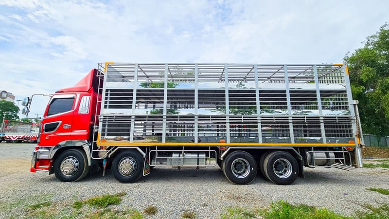 12ล้อคอกหมู HINO  S700 ปี65