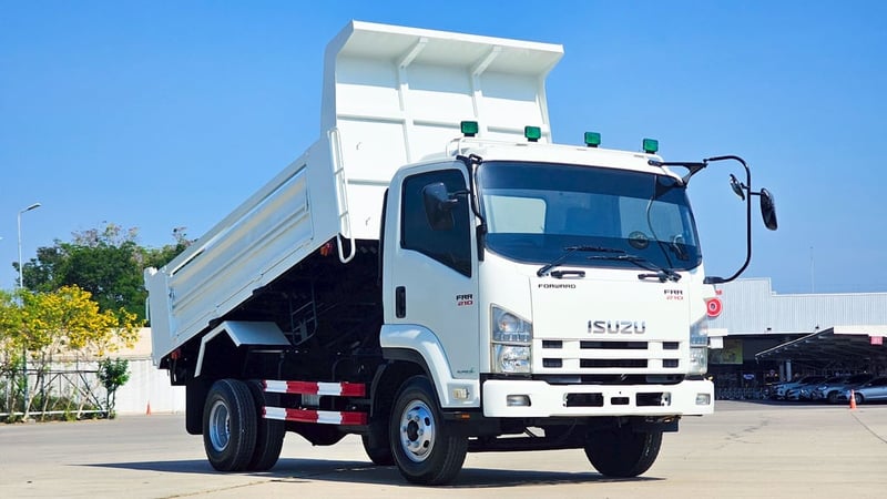 6ล้อดัมพ์ ISUZU FRR  210 แรงม้า