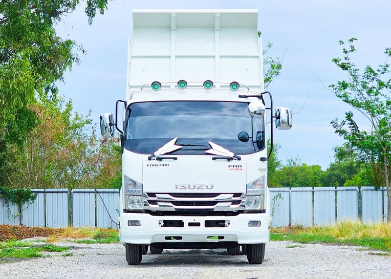 ISUZU FRR 210แรงม้า รถบรรทุก 6ล้อ ดั้มพ์ ปี2019