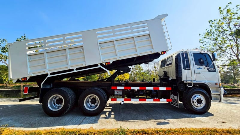 10 ล้อดัมพ์  HINO FM3H 195 แรงม้า  ปี 2539 