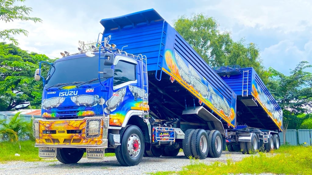 รถพ่วง ISUZU FVZ 300 แรงม้า ปี 2561