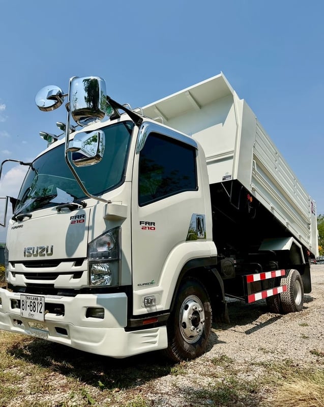 ISUZU FRR 210แรงม้า รถบรรทุก 6ล้อ ดั้มพ์ ปี2022