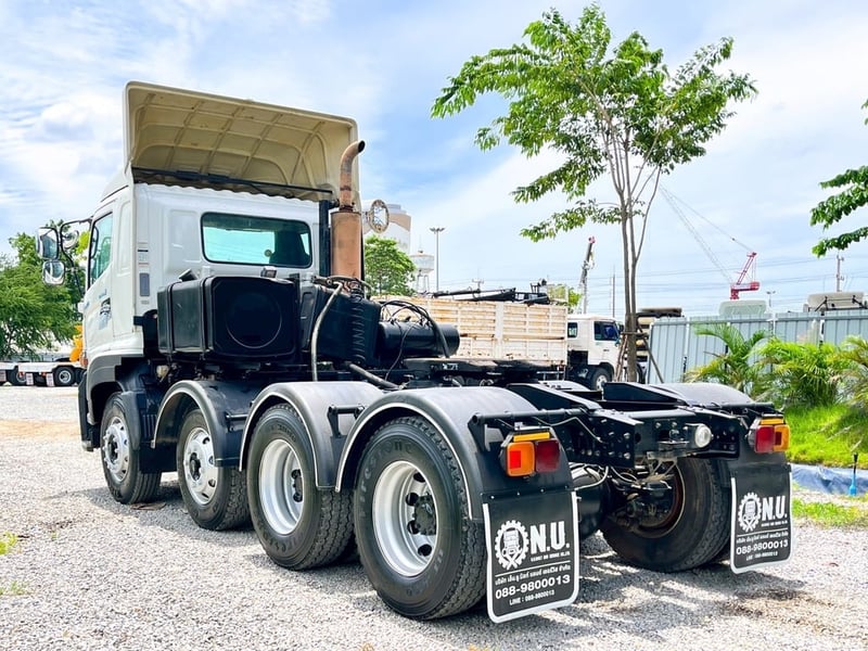 HINO FM 344แรงม้า รถบรรทุก 10ล้อ หัวลาก เฉพาะหัว ปี2017 เลขไมล์ 500,000 กม.