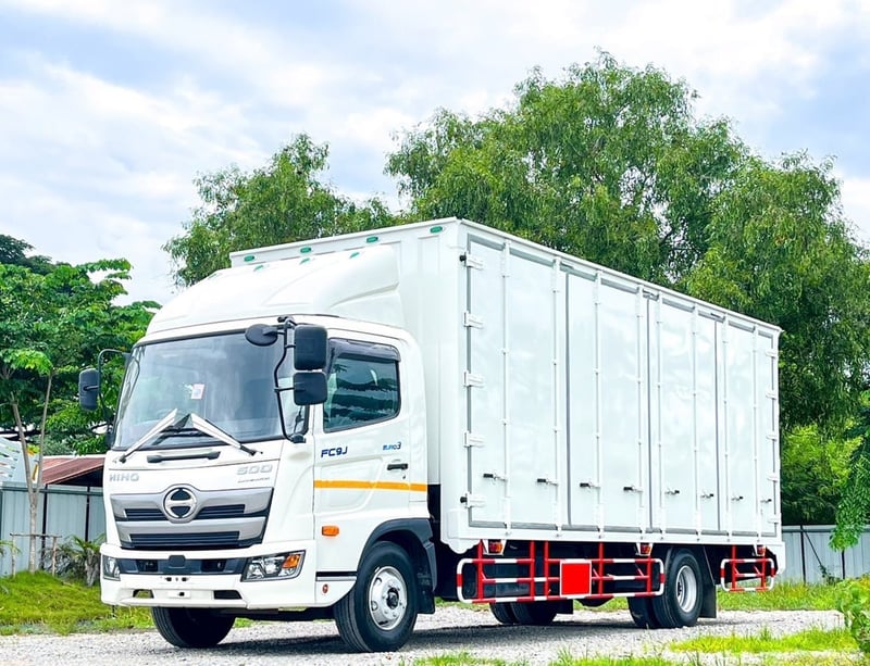 6 ล้อตู้10บาน HINO FC9J 210 แรงม้า ปี 2566