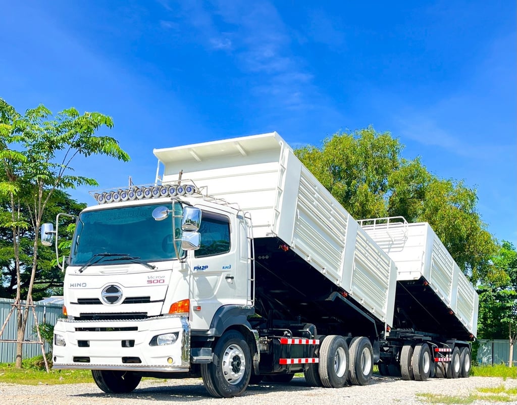 รถพ่วง HINO VICTOR FM2P 380 แรงม้า ปี 2561