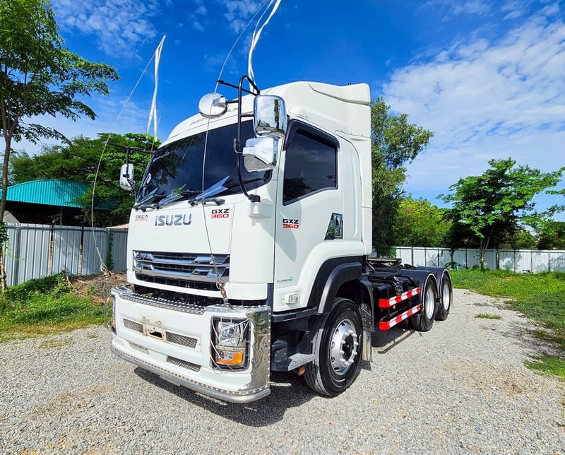 ISUZU GXZ 360แรงม้า รถบรรทุก หัวลาก 10ล้อ หัวลาก เฉพาะหัว ปี2022