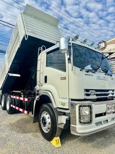 10 ล้อดัมพ์ ISUZU FVZ 300แรงม้าปี2018