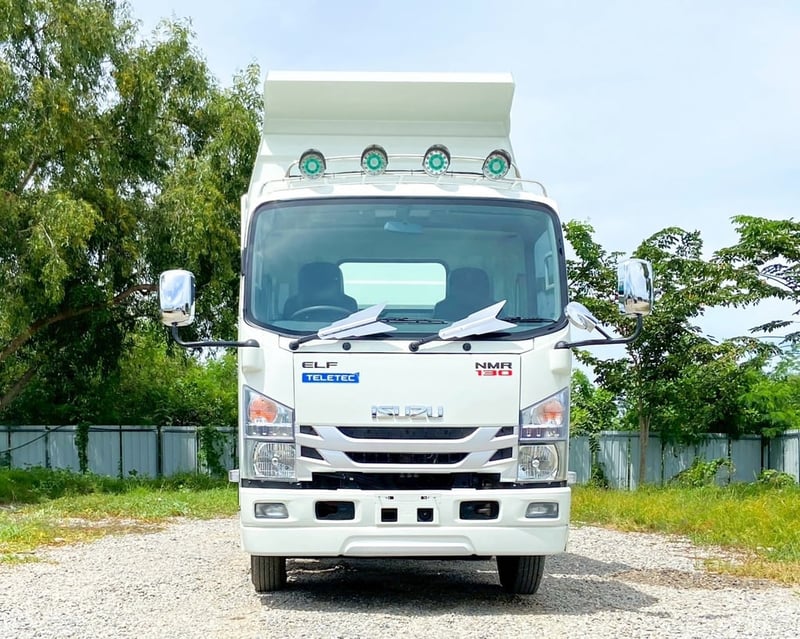 ISUZU NMR 130แรงม้า รถบรรทุก 6ล้อ ดั้มพ์ ปี2020