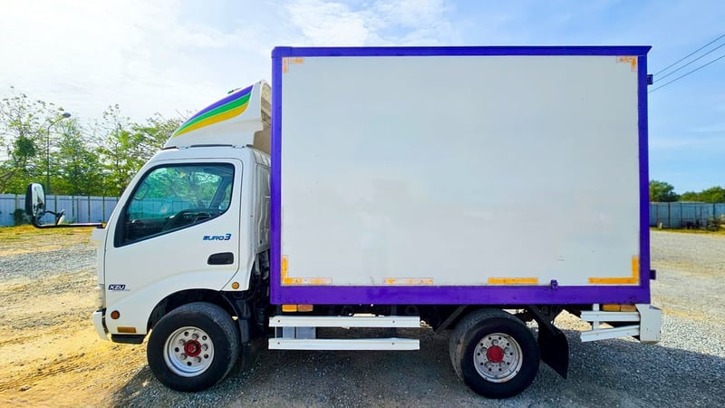 HINO 2019 136แรงม้า รถบรรทุก 4ล้อ ตู้แห้ง ปี2019 HINO 2019 136แรงม้า รถบรรทุก 4ล้อ ตู้แห้ง ปี2019
