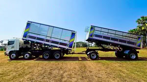 12 ล้อพ่วง HINO FM1J 260 กระบะซุ่นชัย