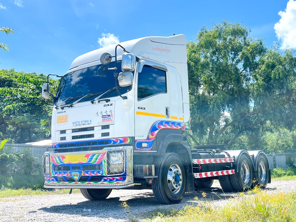 รถหัวลาก ISUZU GXZ 360 แรงม้า ปี 2555 รถหัวลาก ISUZU GXZ 360 แรงม้า ปี 2555