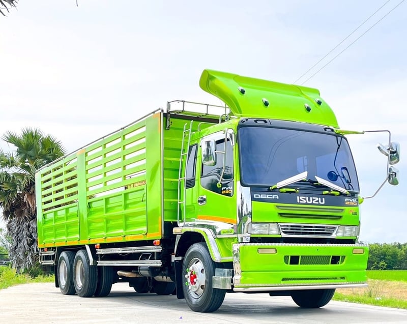 10 ล้อคอก ISUZU FVM 230 แรงม้า ปี 2550 แม็กโหลด