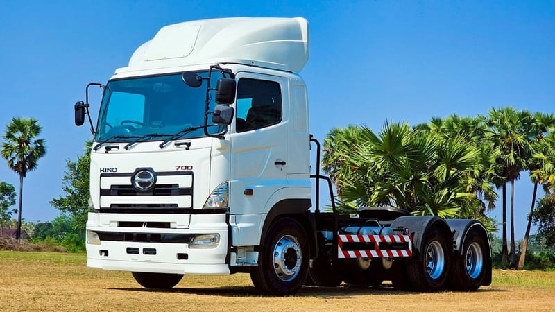 HINO DF 414แรงม้า รถบรรทุก 12ล้อ หัวลาก เฉพาะหัว ปี2011