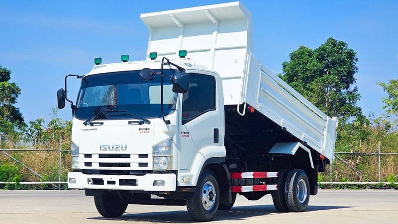 6ล้อดัมพ์ ISUZU FRR  210 แรงม้า