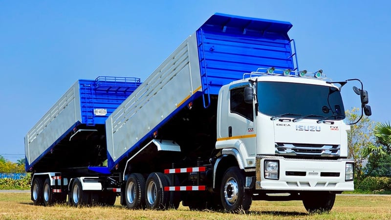 ISUZU FVZ 300แรงม้า รถบรรทุก 10ล้อ พ่วงแม่ลูก ปี2018 ISUZU FVZ 300แรงม้า รถบรรทุก 10ล้อ พ่วงแม่ลูก ปี2018