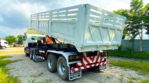 หัวลาก FUSO 380 แรงม้า ปี 2553 พร้อมหางเซมิดัมพ์