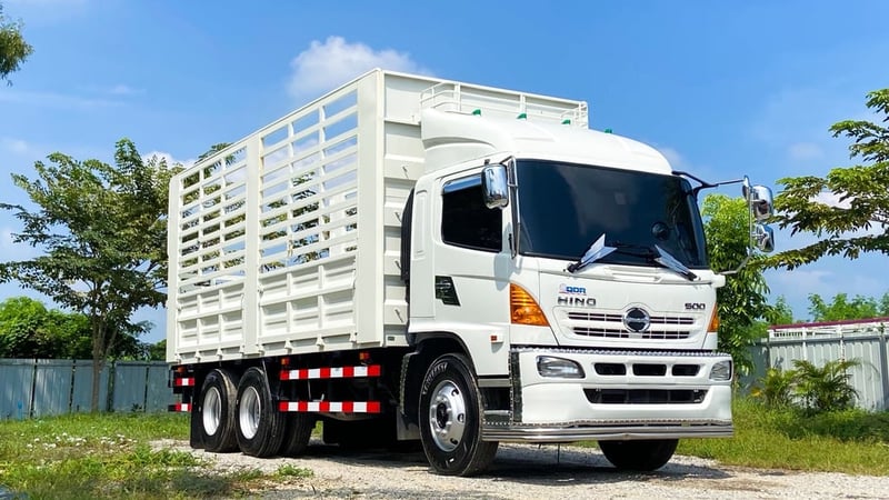  10ล้อคอก HINO FL1J 260 แรงม้า ปี 2547 🚛