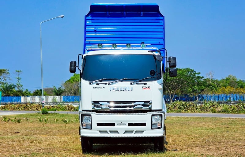 ISUZU FVZ 300แรงม้า รถบรรทุก 10ล้อ พ่วงแม่ลูก ปี2018 ISUZU FVZ 300แรงม้า รถบรรทุก 10ล้อ พ่วงแม่ลูก ปี2018
