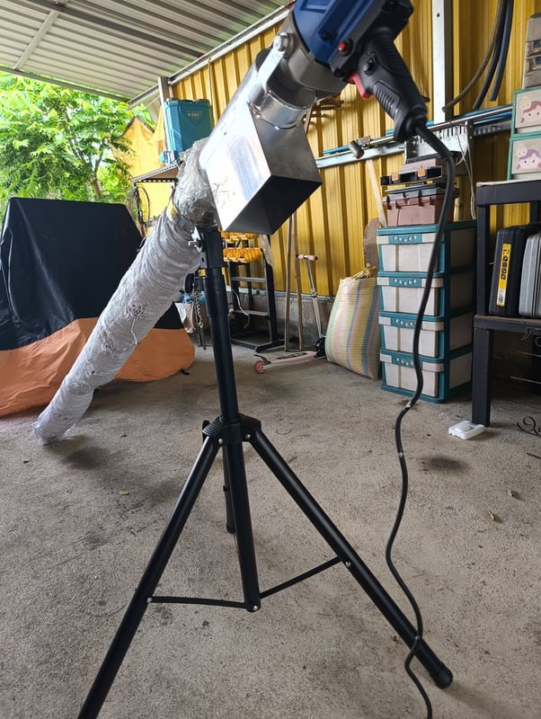 เครื่องลำเลียงข้าวเปลือกลงกระสอบ ยาว2.5เมตร