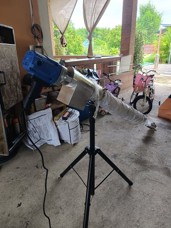 เครื่องลำเลียงข้าวเปลือกลงกระสอบ ยาว2.5เมตร