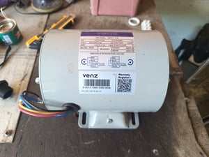 ขายมอเตอร์ 1ทับ3hp220v.