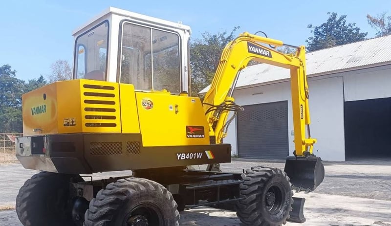 ขายแมคโครล้อยาง 45pc